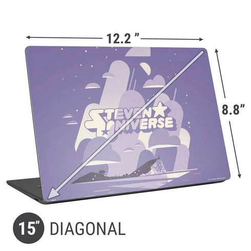 Cartoon Network Steven Universe Purple Steven Universe Universal Laptop 15in (12.2 x 8.8in) Skin